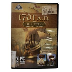 1701 AD Gold Edition PC DVD Complete Strategy Game Ubisoft Windows